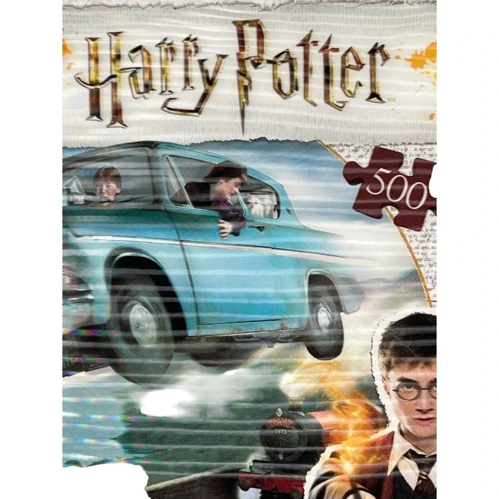 Prime 3D Harry Potter 500 Piece Jigsaw Puzzle 24x18in Multicolor Wizarding World
